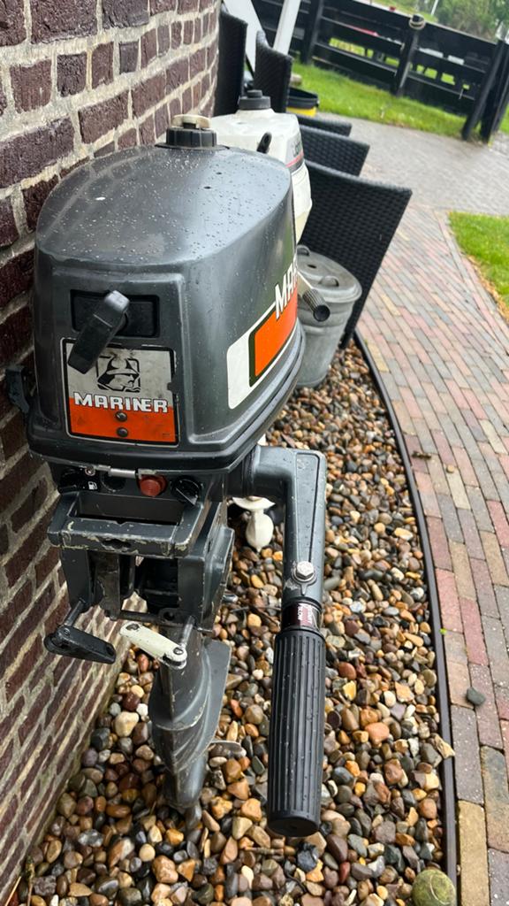 Mariner 4pk 2takt & Johnson 4pk buitenboordmotoren (defect), Gebruikt, Minder dan 5 pk, Ophalen of Verzenden, Buitenboordmotor