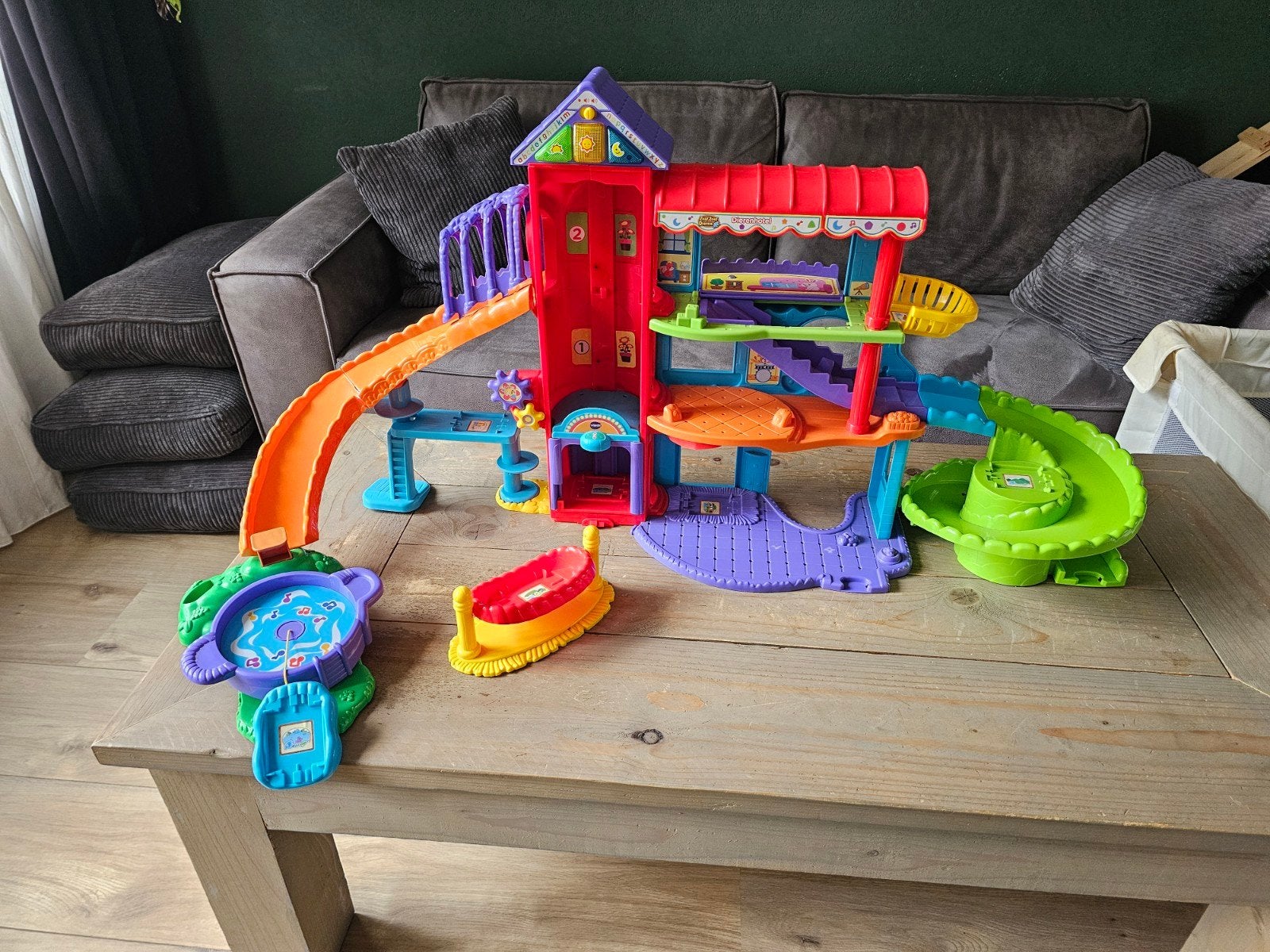 vtech zoef zoef/ toetoet Dierenhotel, Ophalen, Gebruikt