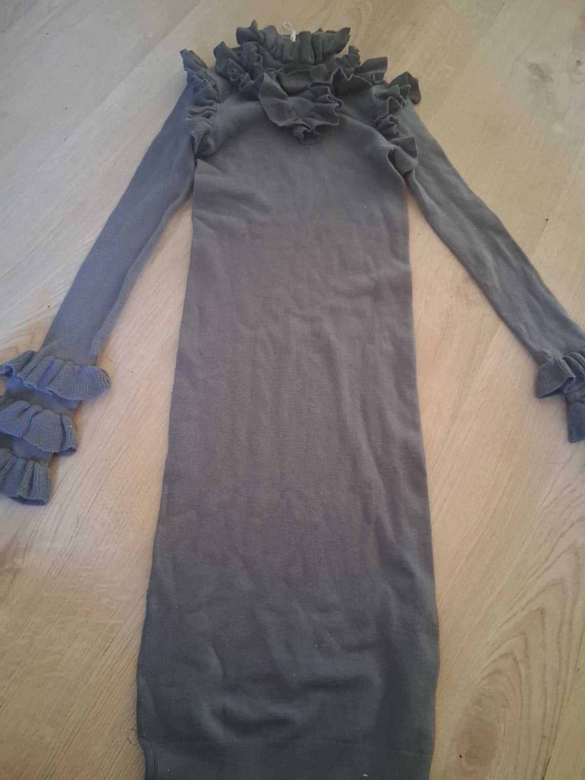 Reinders jurk XXS met ruches, Kleding | Dames, Jurken, Ophalen, Reinders, Zo goed als nieuw, Maat 34 (XS) of kleiner