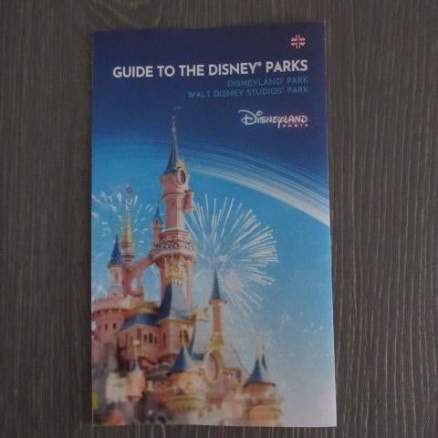 Plattegrond disneyland parijs november 2025, ongebruikt, Ophalen of Verzenden, Overige figuren, Nieuw, Papier, Kaart of Schrift