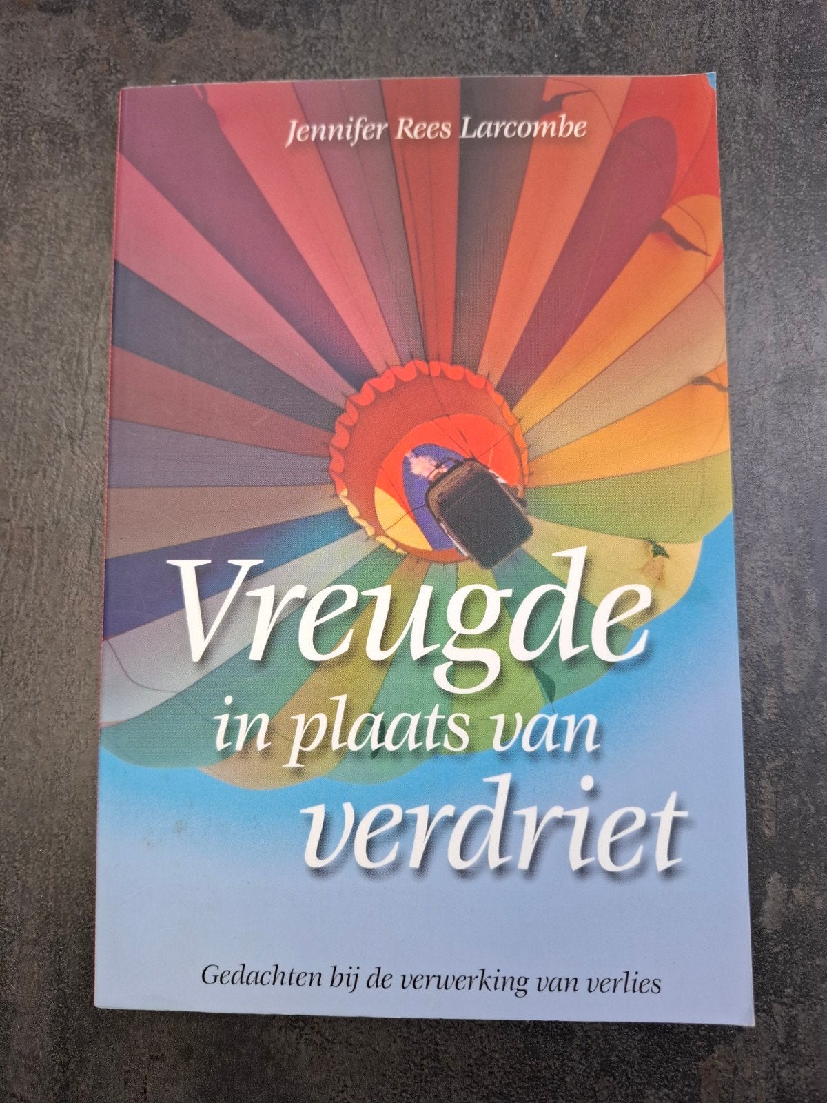 J. Rees Larcombe - Vreugde in plaats van verdriet, Ophalen of Verzenden, Zo goed als nieuw, J. Rees Larcombe