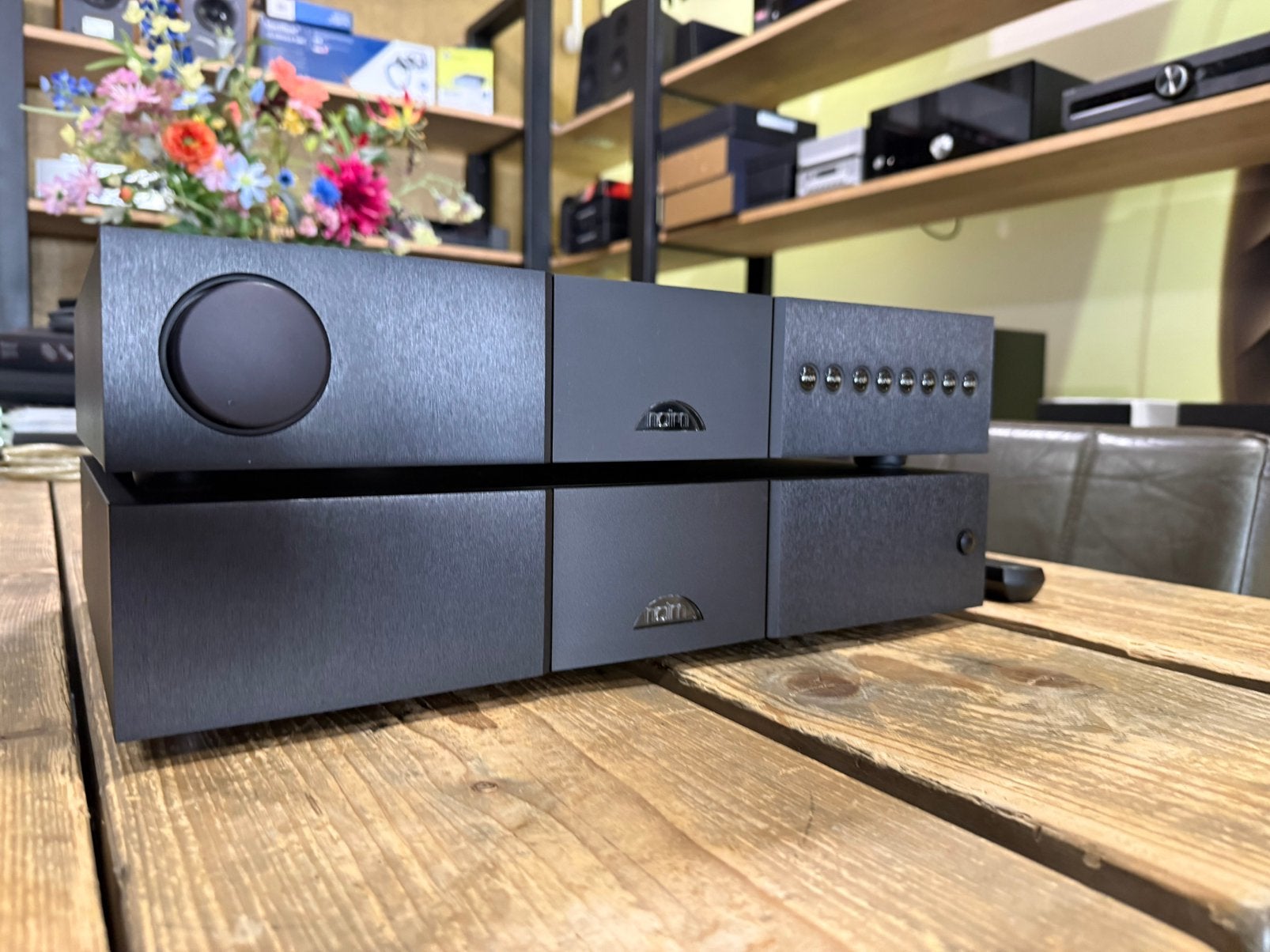 Naim NAC202 + NAP200, Gebruikt, 120 watt of meer, Stereo, Ophalen
