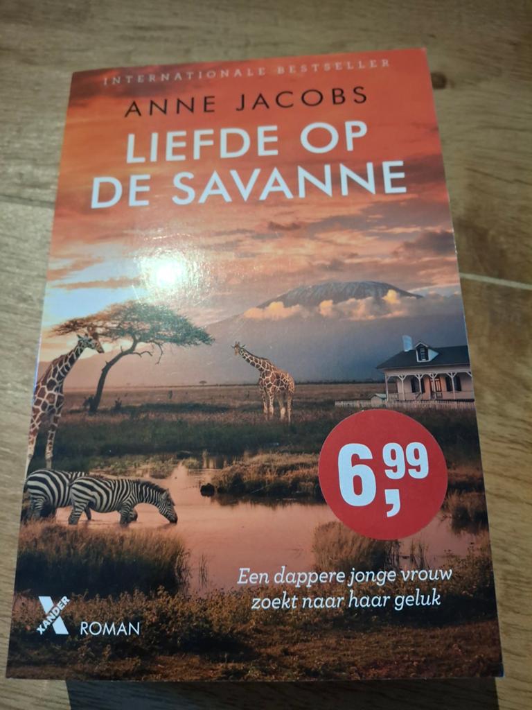 Anne Jacobs - Liefde op de savanne, Ophalen of Verzenden, Zo goed als nieuw, Anne Jacobs