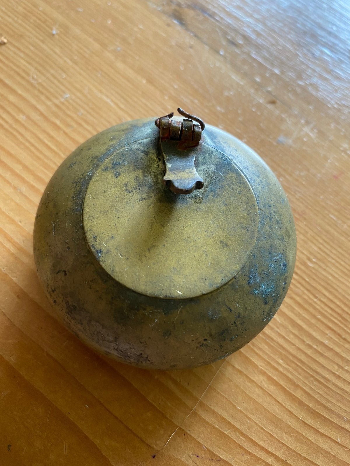 Messing inktpotje, Ophalen of Verzenden