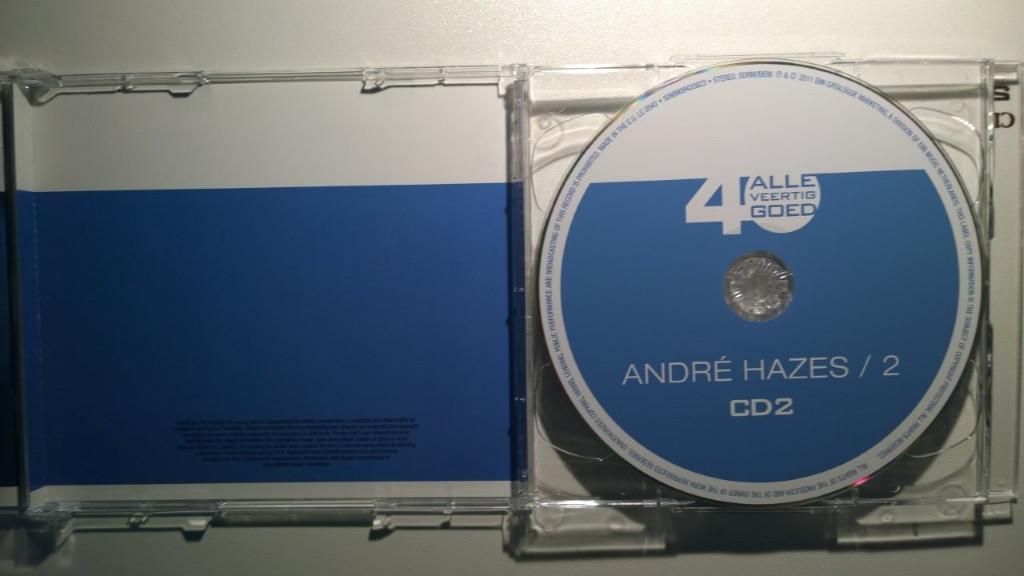 André Hazes - Alle 40 Goed André Hazes Deel 2, Ophalen of Verzenden, Zo goed als nieuw, Levenslied of Smartlap