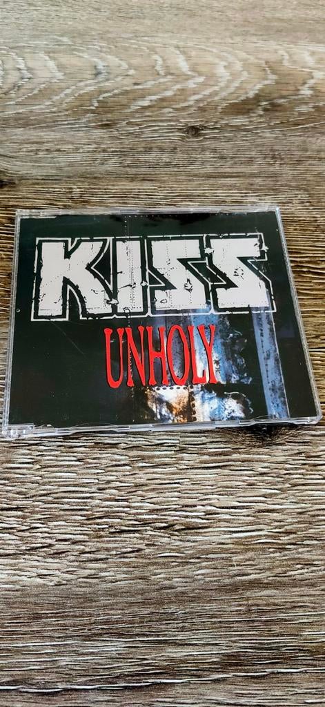 Hardrock Muziek Single CD - Kiss - Unholy, 6 singles of meer, Ophalen of Verzenden, Zo goed als nieuw, Pop