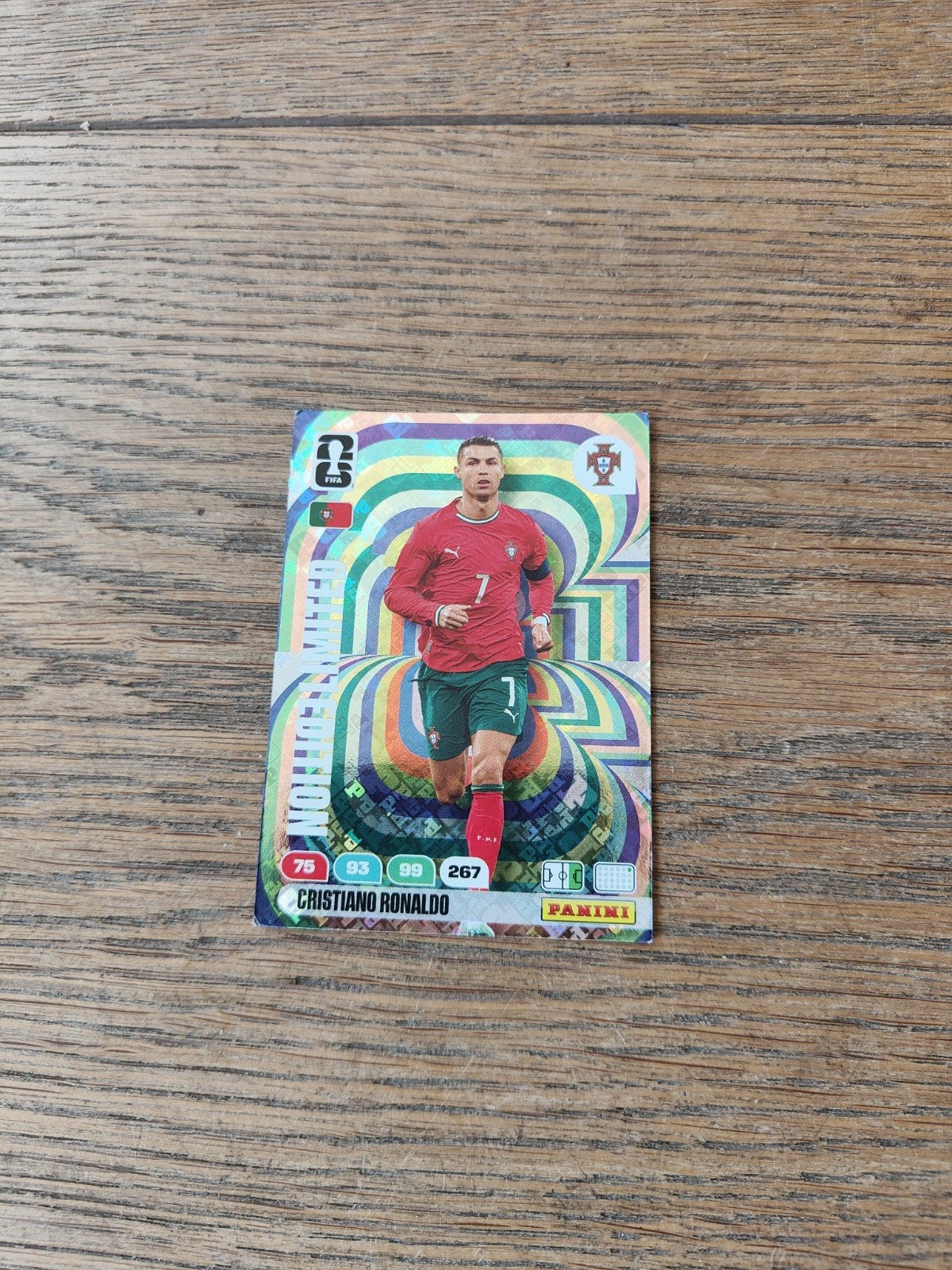 Cristiano Ronaldo FIFA World Cup 2026 Adrenalyn XL kaart, Ophalen of Verzenden, Zo goed als nieuw, Buitenlandse clubs, Spelerskaart