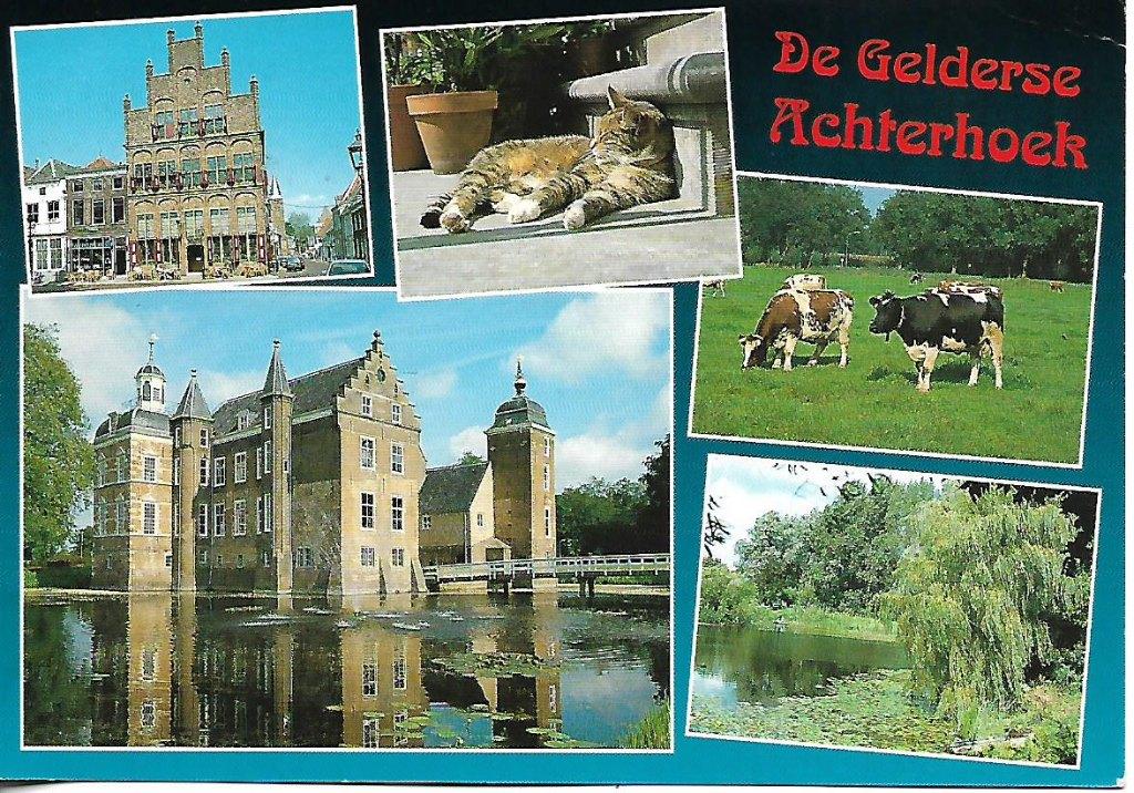 Gelderland- -5-luik., Verzenden, 1980 tot heden, Gelopen, Gelderland