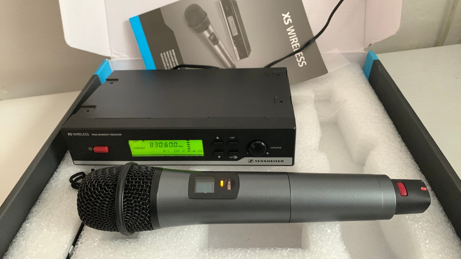Sennheiser XS draadloos microfoon, Ophalen of Verzenden, Zo goed als nieuw