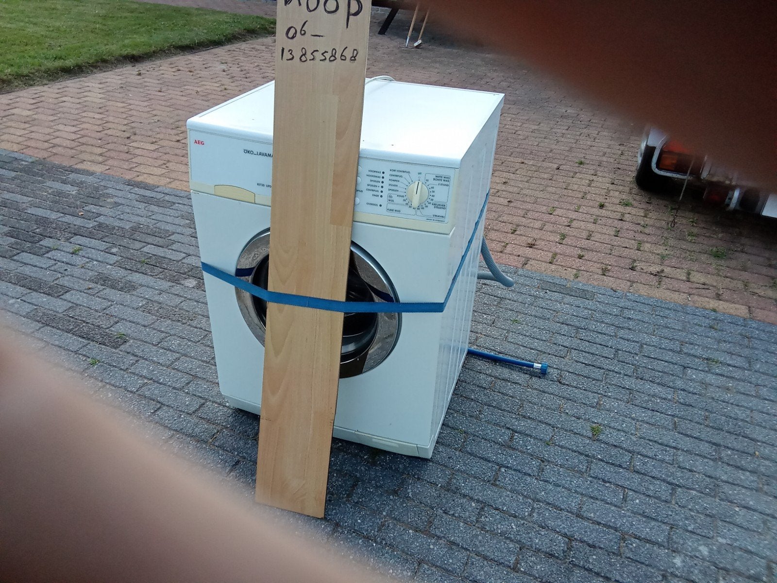 AEG ÖKO_LAVAMAT Wasmachine - Goede staat, Ophalen, Gebruikt, Wolwasprogramma, Voorlader