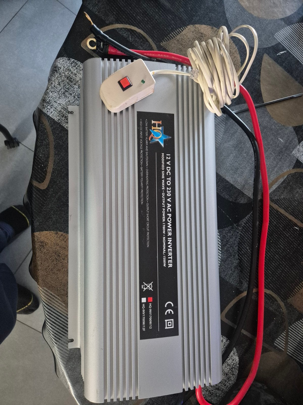 HQ 12V DC naar 230V AC Omvormer - Power Inverter, Ophalen