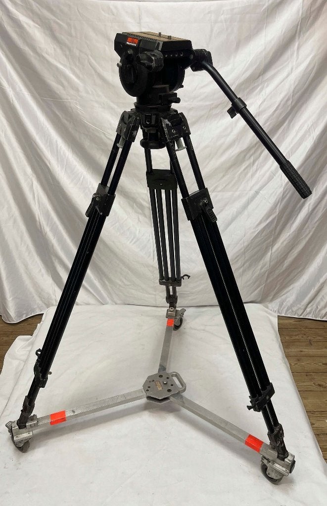Manfrotto 350B statief + 116 MK3 kop + DOLLY, N, 150 tot 175 cm, Manfrotto, Manfrotto