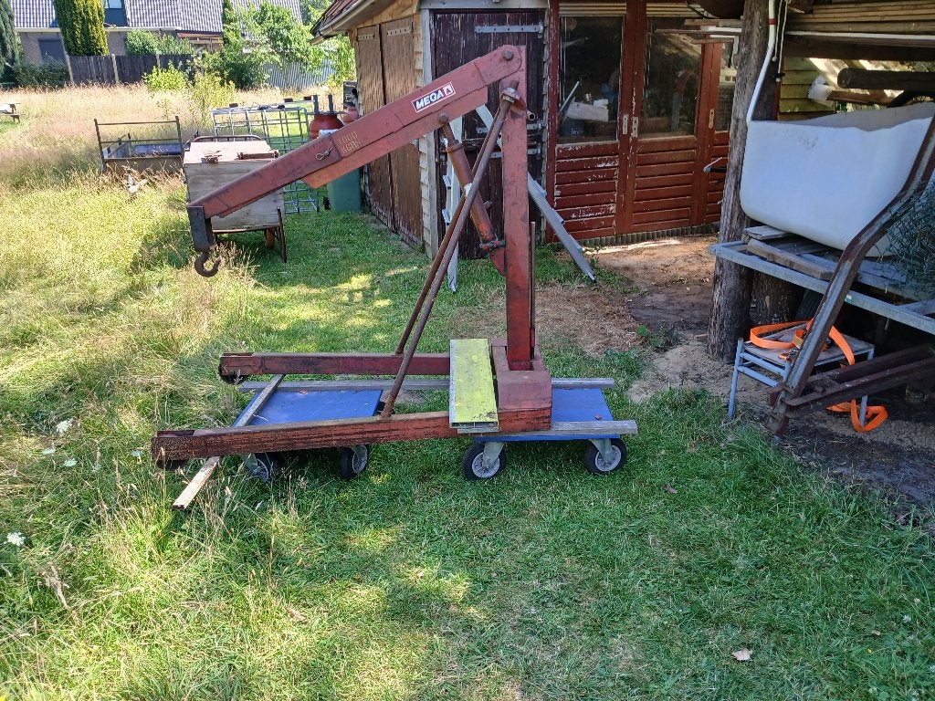 Hydraulisch kraantje 1000-750-400 kg, Ophalen, Gebruikt