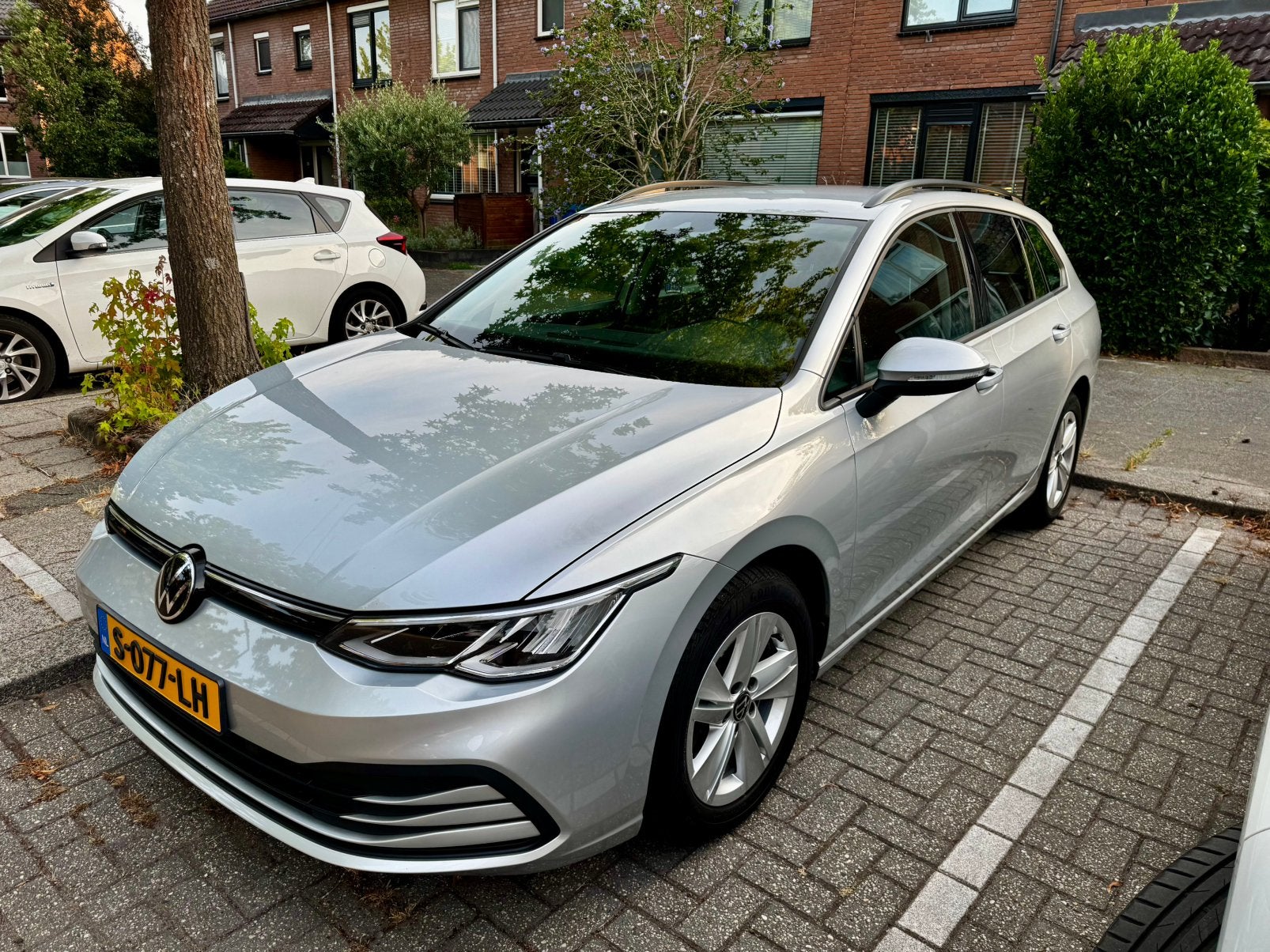 Volkswagen Golf Variant 1.0 Etsi 110pk Dsg-7 2021 Grijs, Auto's, Alcantara, Stationwagon, Golf Variant, 999 cc