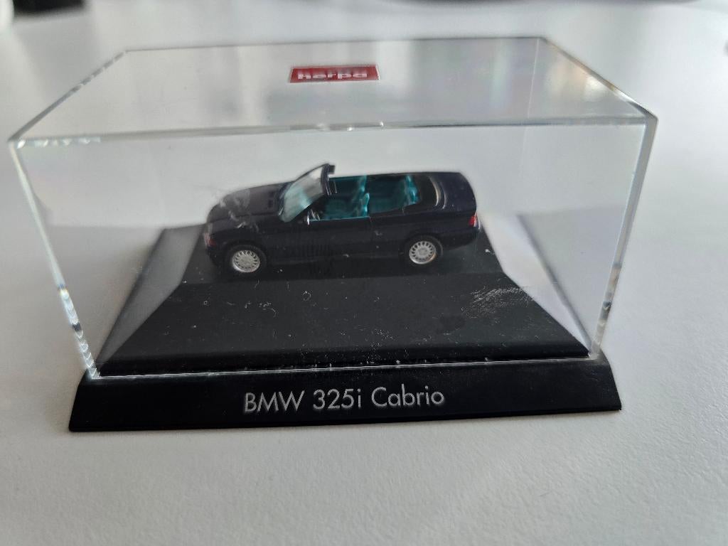 BMW e36 325i cabriolet 1/87, Ophalen of Verzenden, Gebruikt, Auto, Herpa
