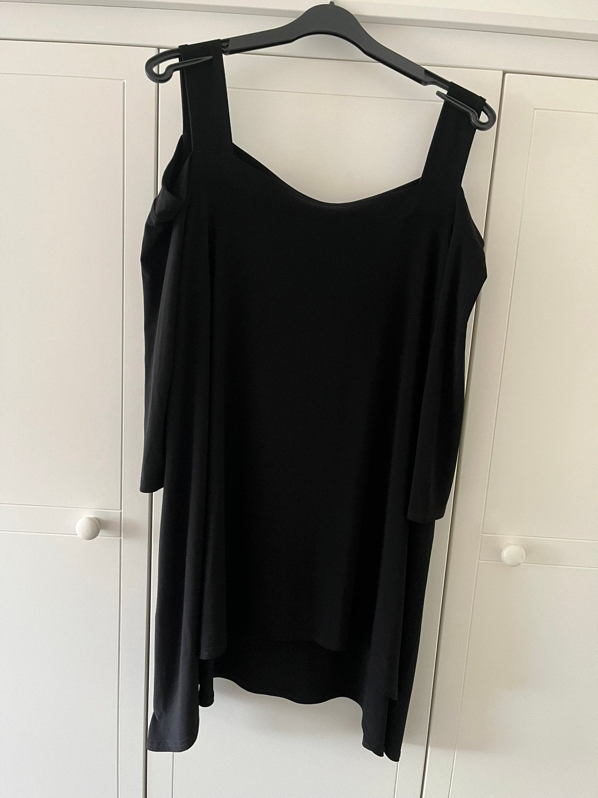 Dames tuniek / shirt aparte details zwart Joseph Ribkoff 46, Ophalen of Verzenden, Gedragen, Maat 46/48 (XL) of groter, Zwart
