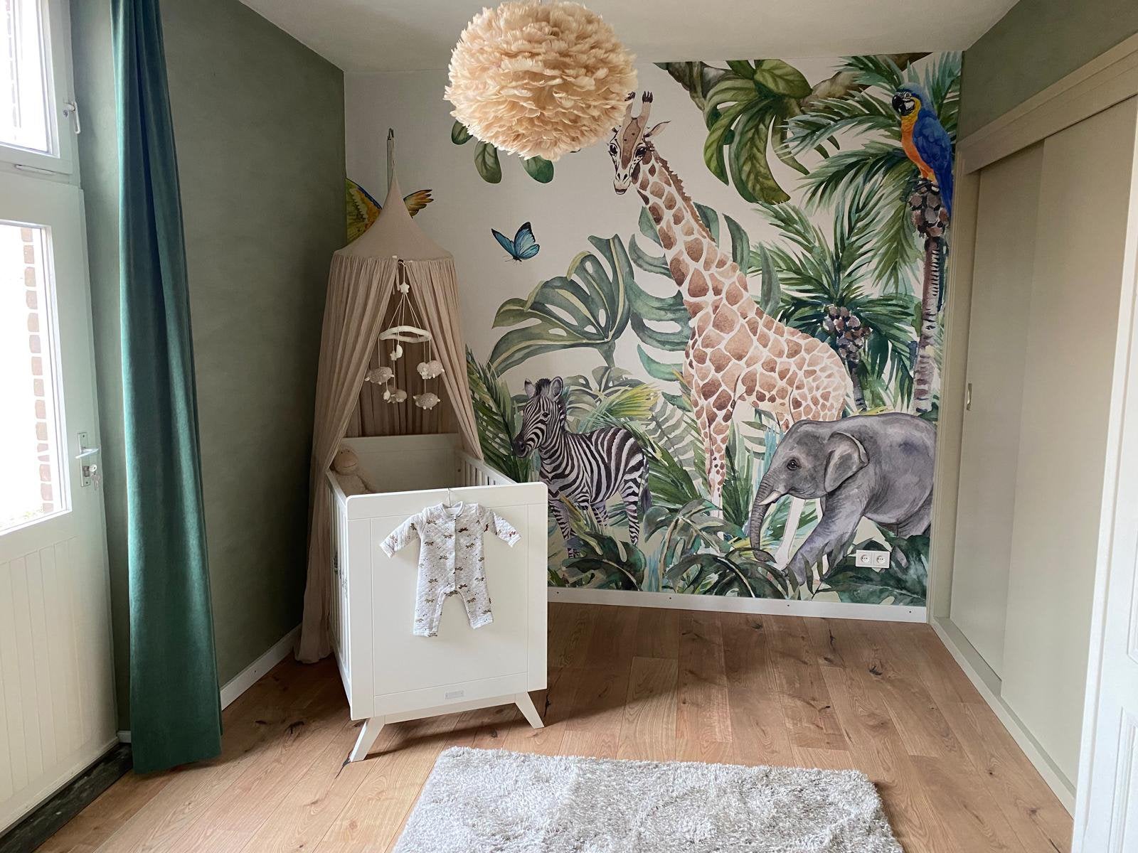 Babykamer Bopita - bedje en commode., Ophalen, Zo goed als nieuw, Minder dan 140 cm, 70 tot 85 cm