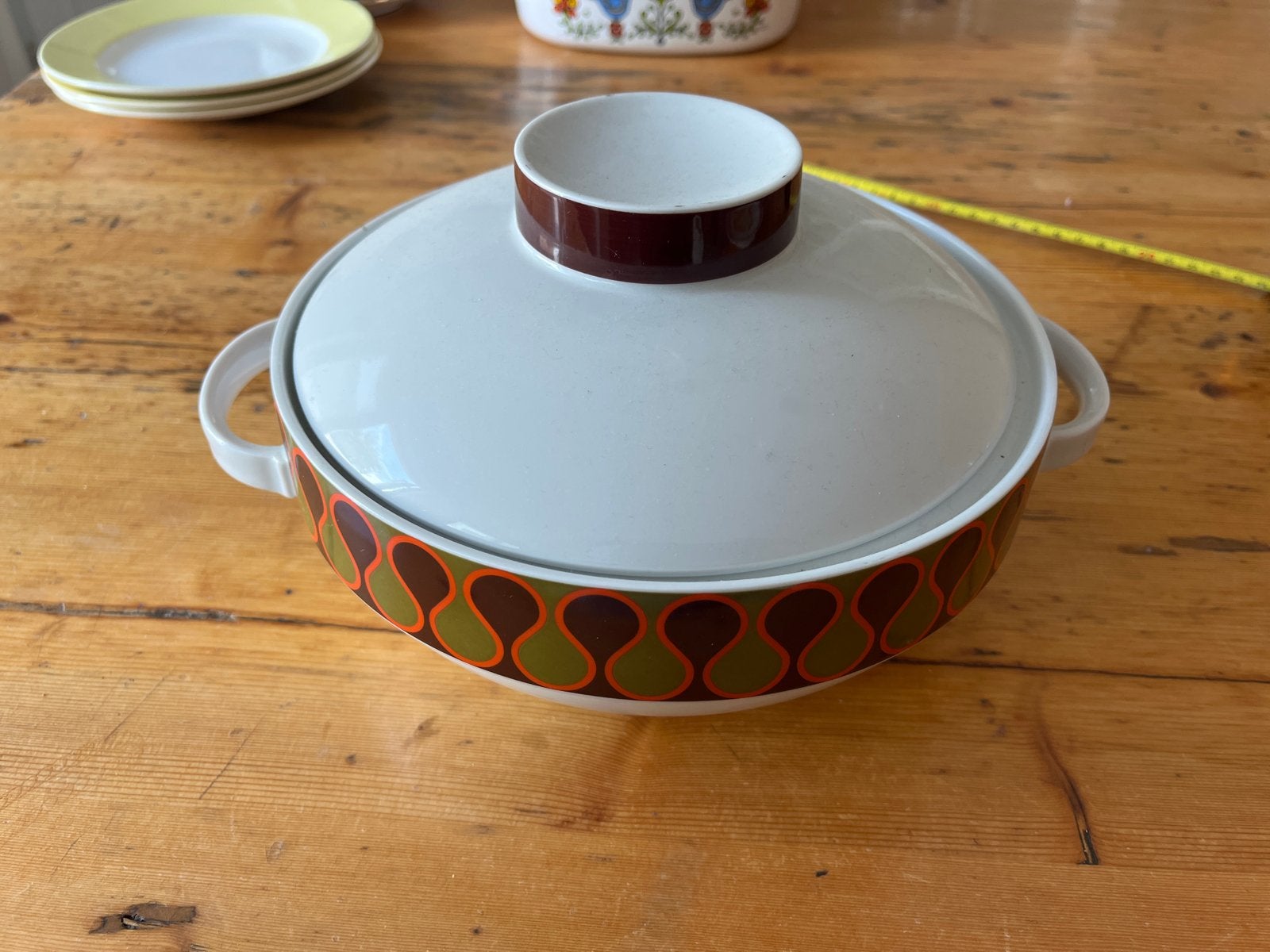 Vintage Bavaria Schirnding terrine met deksel, Antiek en Kunst, Antiek | Servies compleet, Ophalen of Verzenden