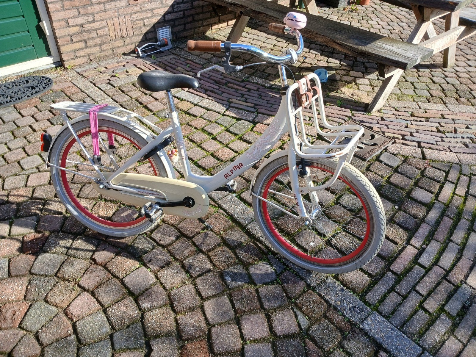Alpina Clubb Meisjesfiets 24 inch, Ophalen, Terugtraprem, Alpina, Gebruikt