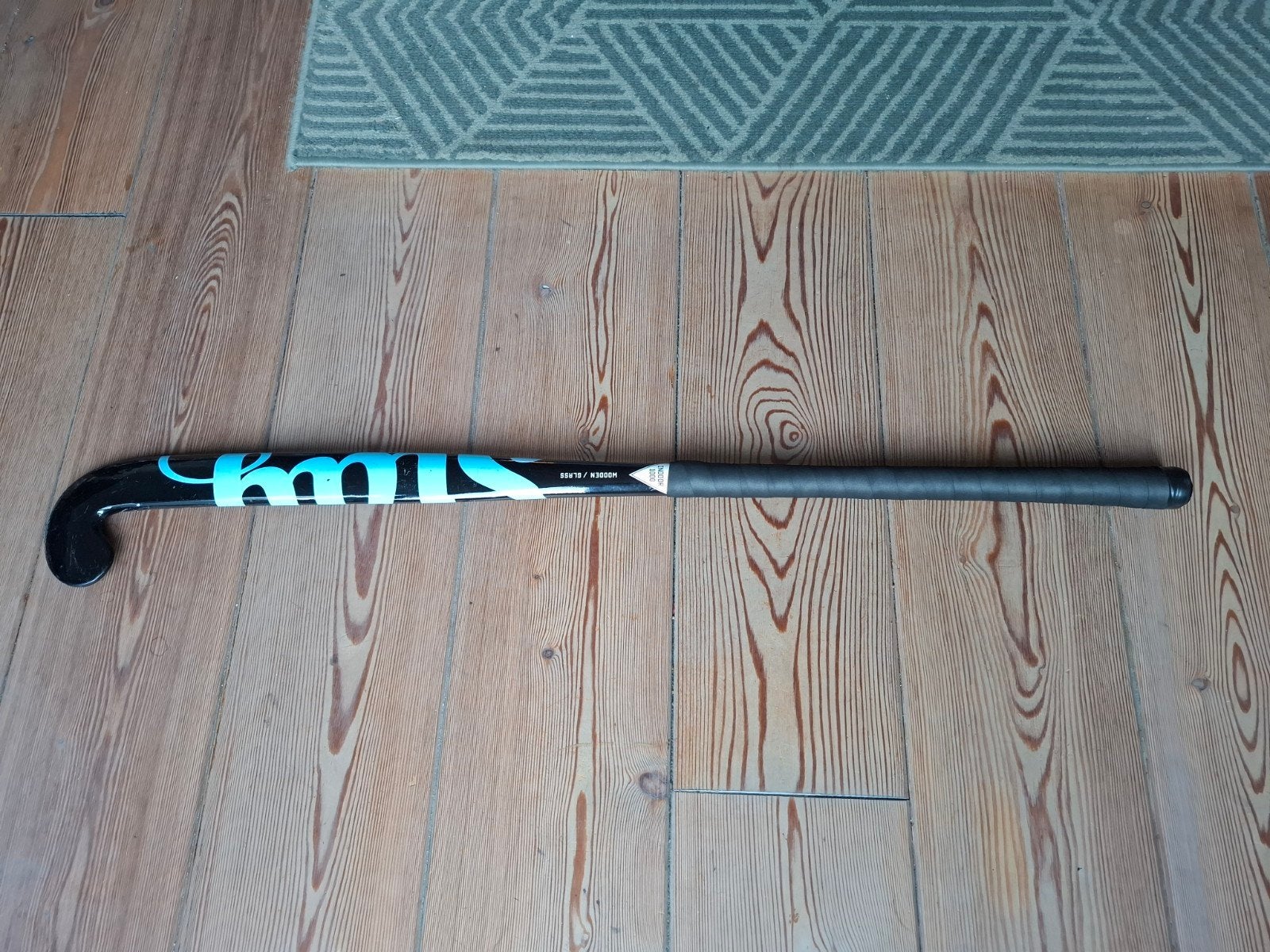 36,5 inch zaalhockey stick hockeystick indoor Slay zwart, Ophalen of Verzenden, Zo goed als nieuw, Stick