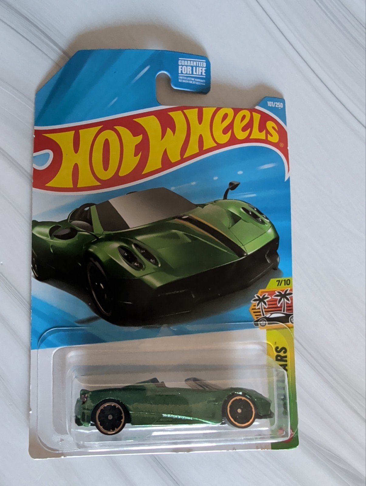 Hot Wheels Pagani Huayra Roadster Groen 2023, Ophalen of Verzenden, Nieuw