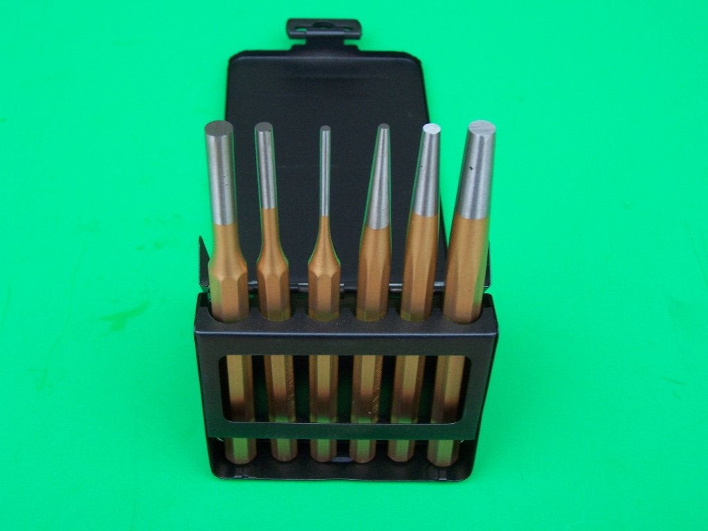 Pendrijver en doorslagen set Mannesmann 65410, Ophalen of Verzenden