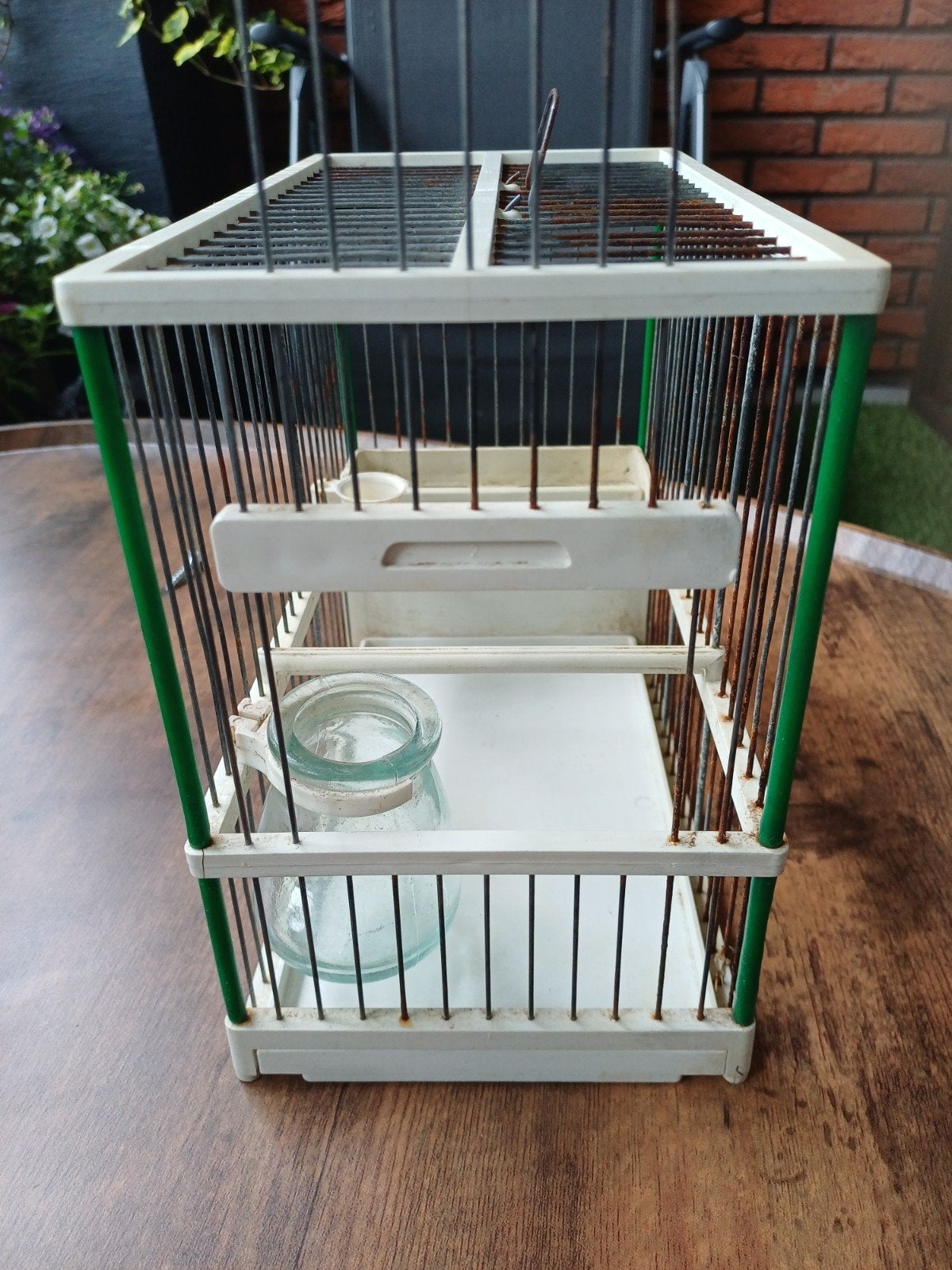 Antieke Vogelkooi - Decoratief en Charmant, Antiek en Kunst, Ophalen of Verzenden