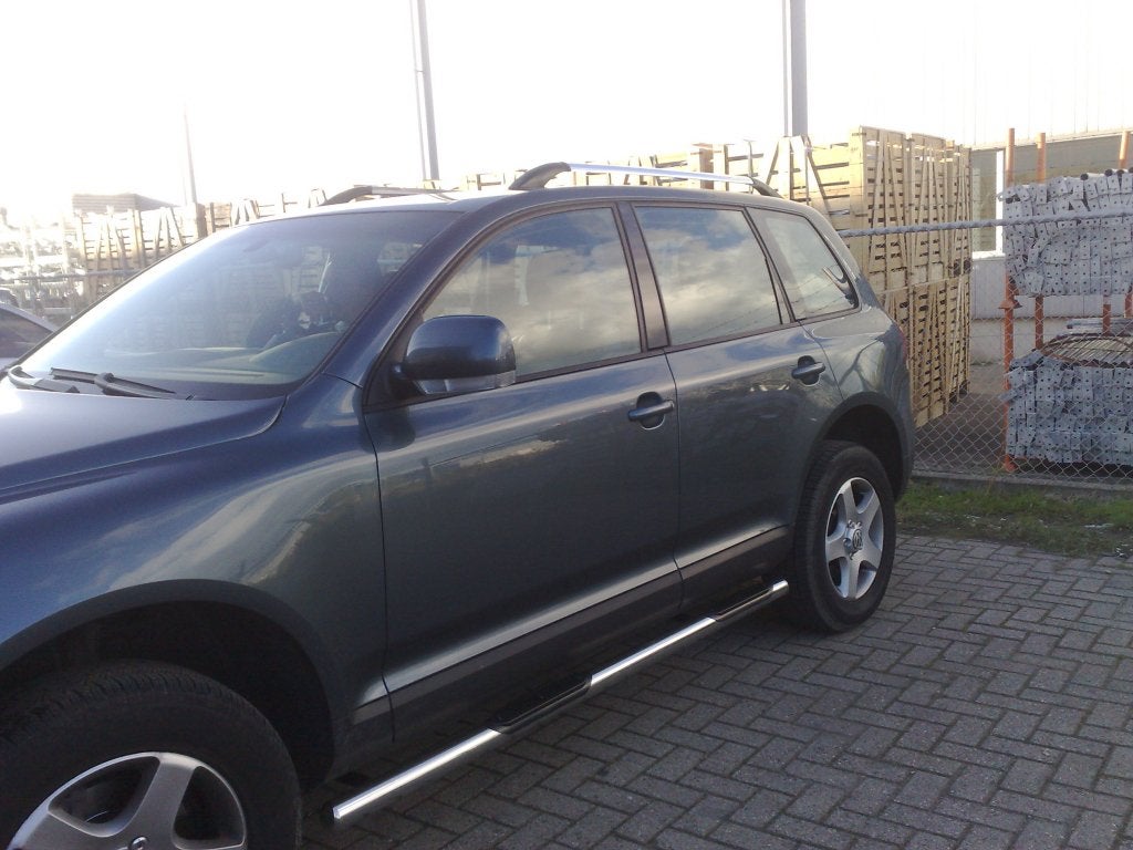 VW Touareg Dakrails Aluminium Chroom, Auto diversen, Niet ingevuld, Niet ingevuld, Niet ingevuld