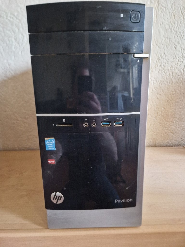 hp computer set, Computers en Software, Desktop Pc's, Gebruikt, 3 tot 4 Ghz, HDD, 8 GB, Met monitor, Ophalen of Verzenden