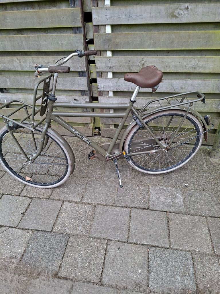 Heren fiets opknapper, Ophalen