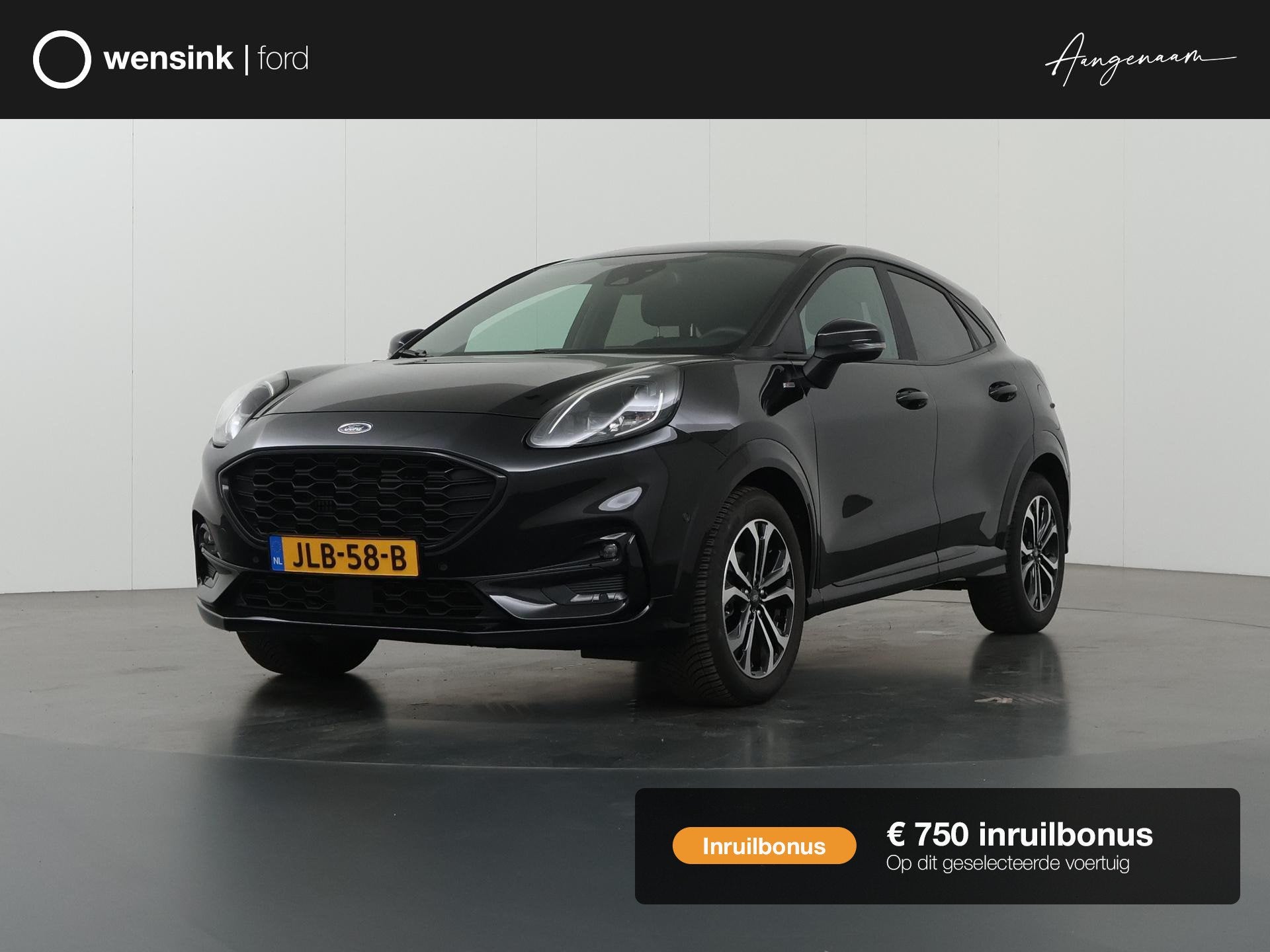 Ford Puma 1.0 EcoBoost Hybrid ST-Line X | Navigatiesysteem |, Auto's, Ford, Leder en Stof, 665 kg, 155 pk, 3 cilinders
