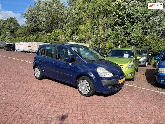 Renault Grand Modus 1.6-16V Expression automaat! elektrische, Auto's, Gebruikt, Zwart, 4 cilinders, Startonderbreker