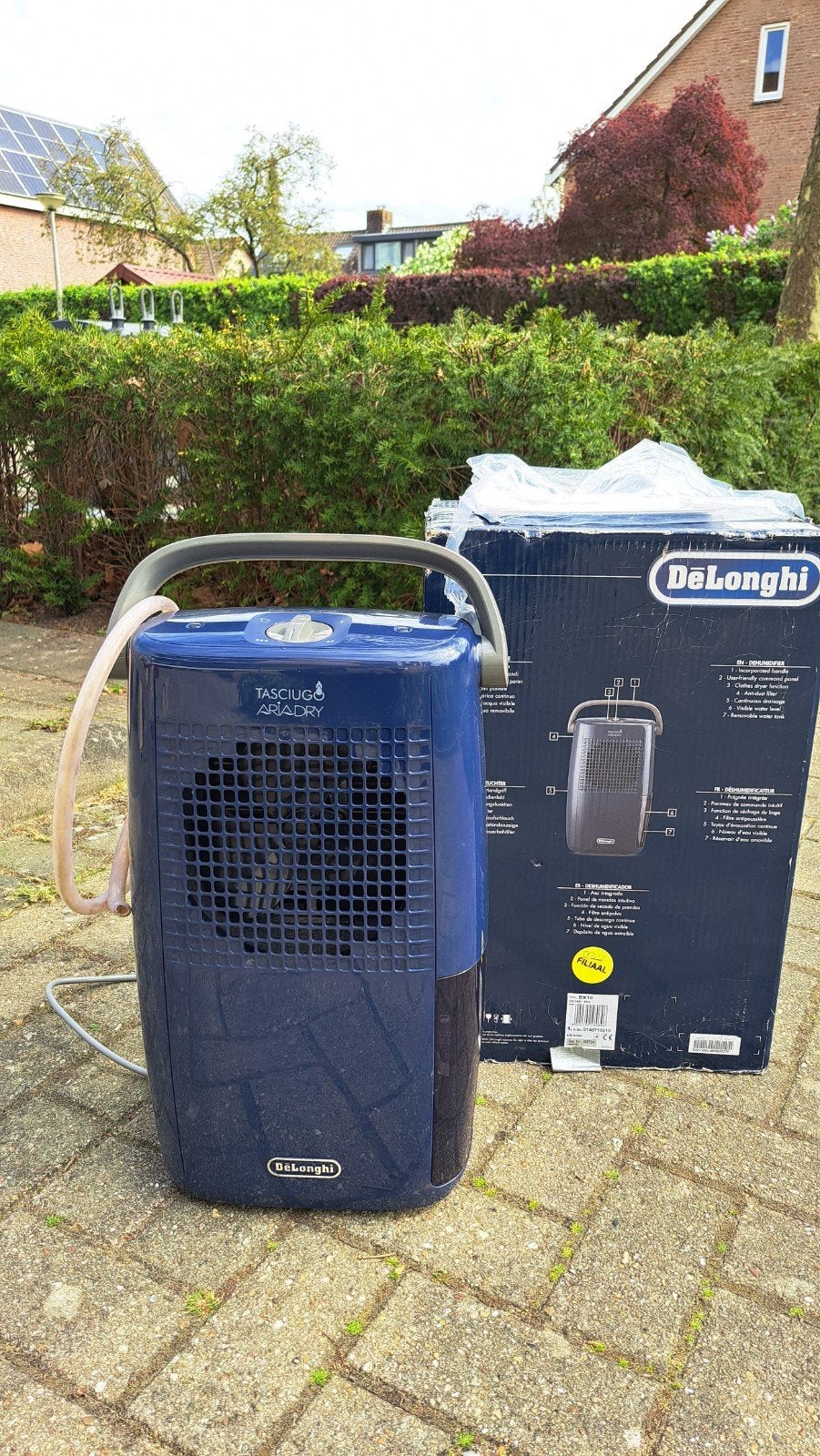 Delonghi luchtontvochtiger, Ophalen, Zo goed als nieuw, Koelen en Ontvochtigen