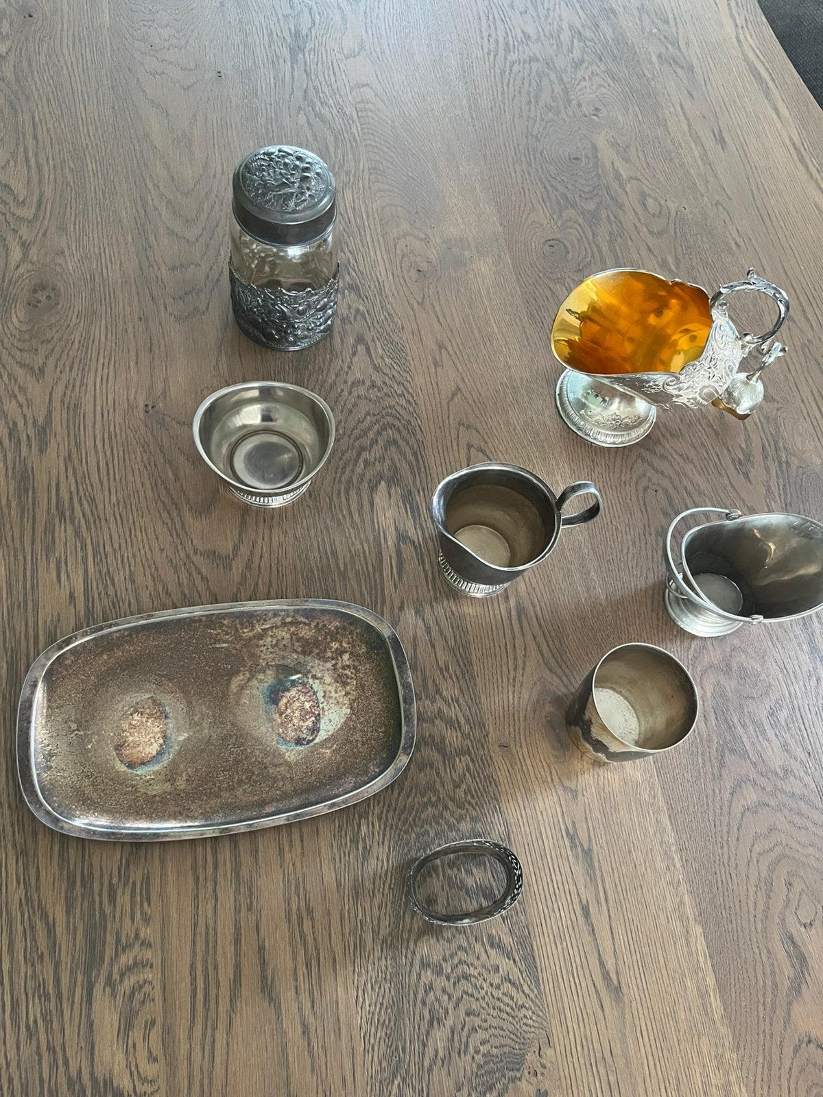 Te koop: verzilverde lepels en accessoires, Ophalen, Zilver