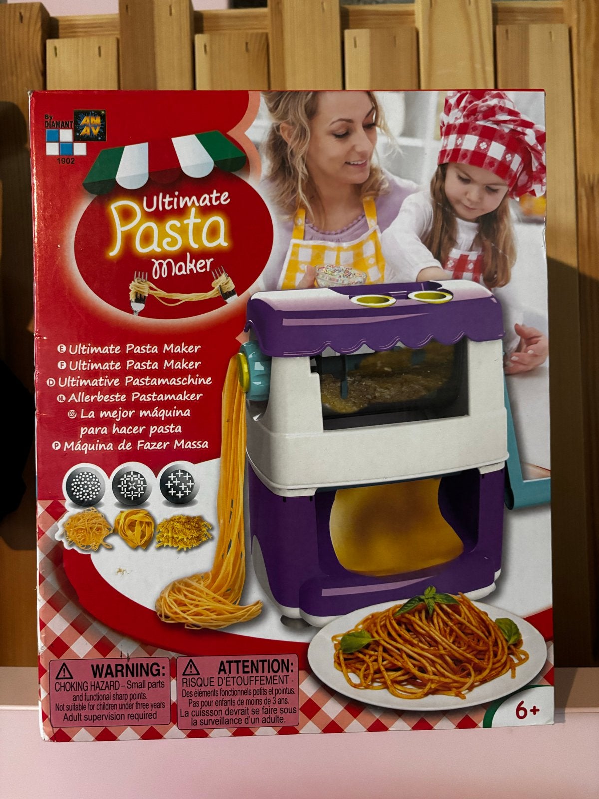Diamant Ultimate Pasta Maker - Maak je eigen pasta!, Ophalen of Verzenden, Nieuw, Knutselen