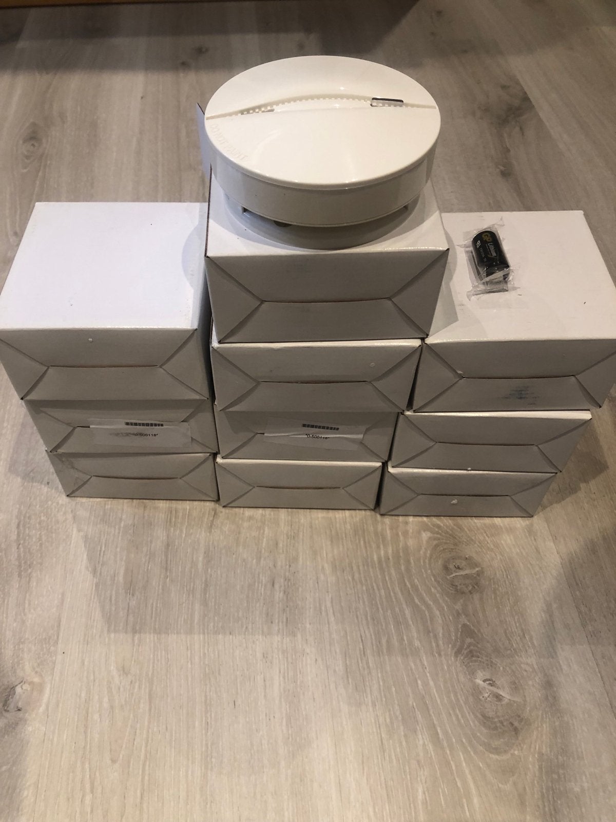 6 nieuwe Visonic Draadloze Rookmelder SMD-426, Detector, Sensor of Melder, Nieuw, Ophalen of Verzenden, Rook