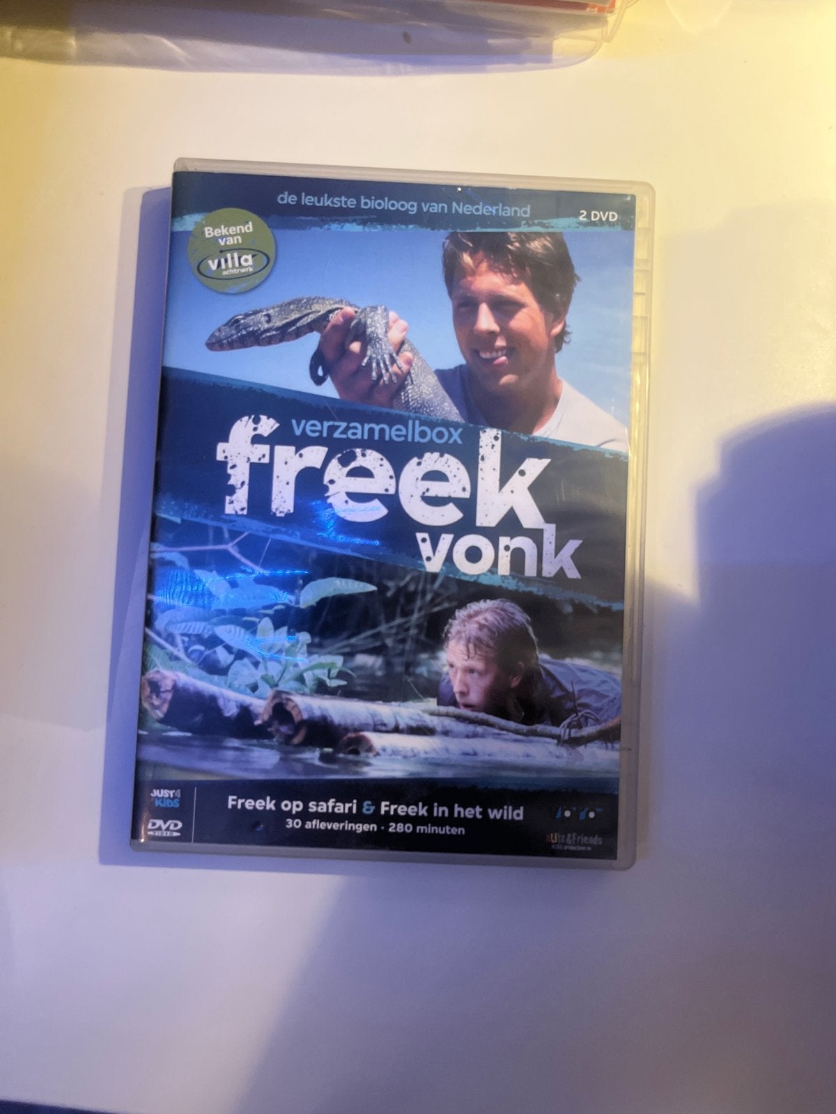 Freek Vonk DVD Boxen: Safari, Wild & Wilde Wereld (5 DVD's), Cd's en Dvd's, Gebruikt, Documentaire, Verzamelbox, Alle leeftijden