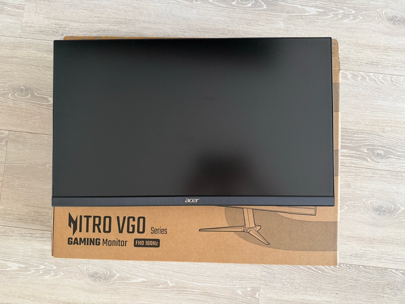 Acer Nitro VG240Y 23.8 inch Full HD Gaming Monitor 100Hz, HDMI, IPS, Kantelbaar, Full HD
