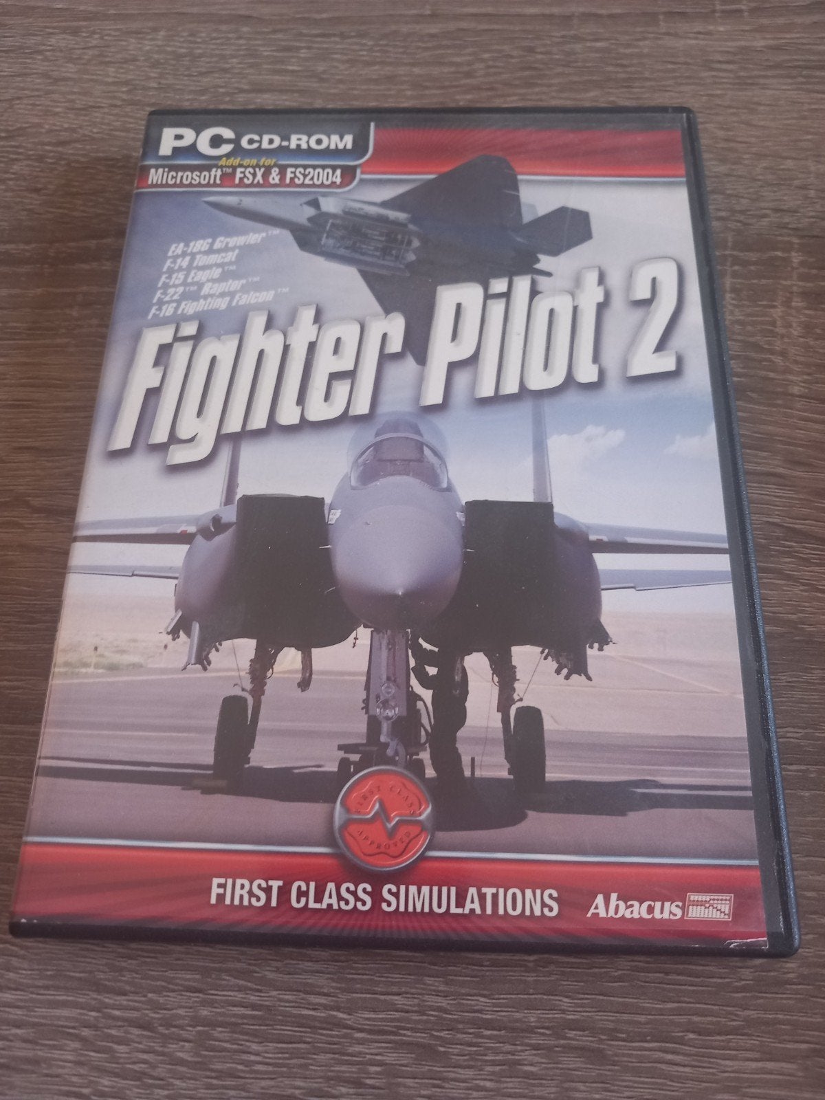 Fighter pilot 2 first glass simulations, Spelcomputers en Games, Games | Pc, Vechten, 2 spelers, Ophalen of Verzenden, Zo goed als nieuw