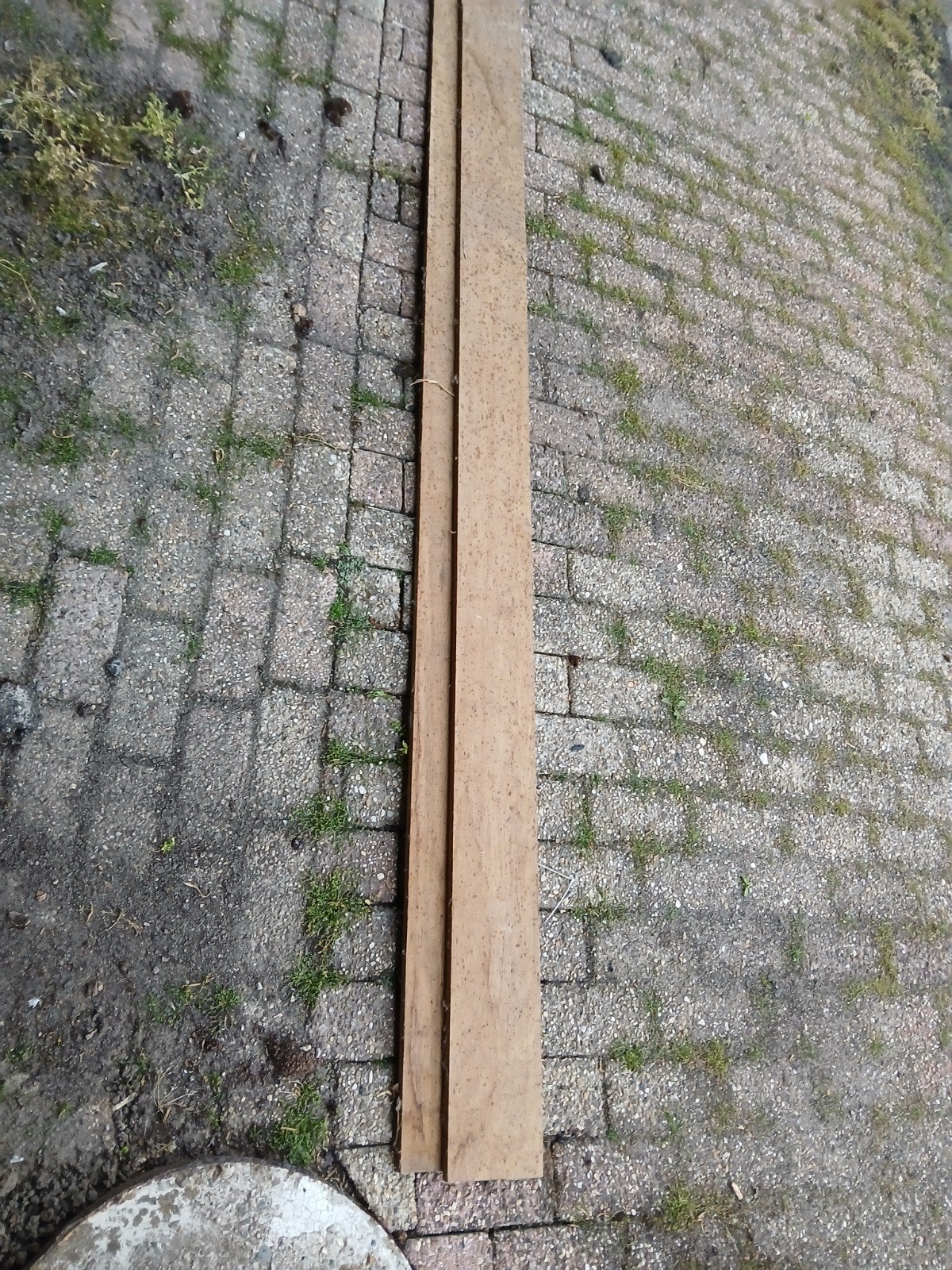 2x triplex harde plank, Ophalen of Verzenden, 250 cm of meer, Planken