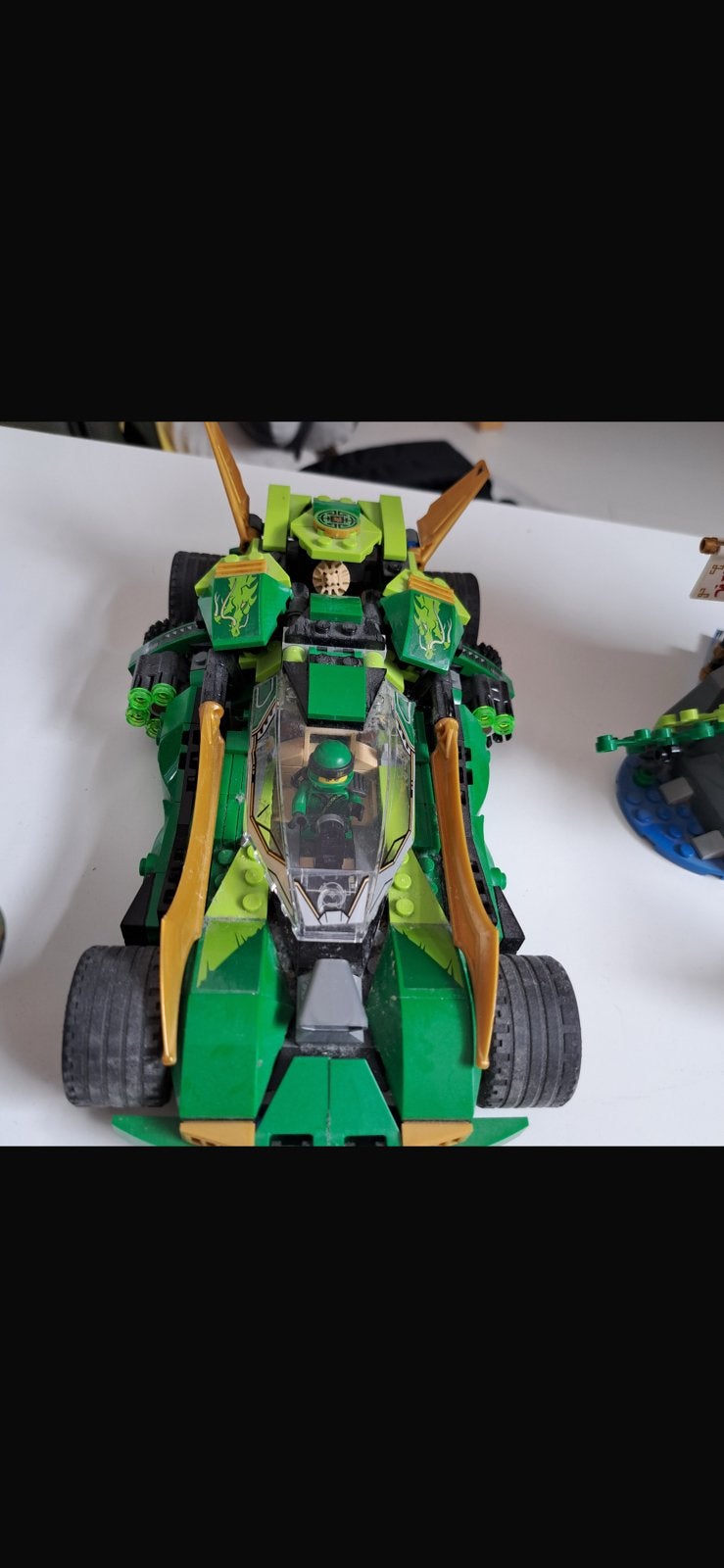 Lloyd’s auto en Dr.E motor lego ninjago, Ophalen, Gebruikt