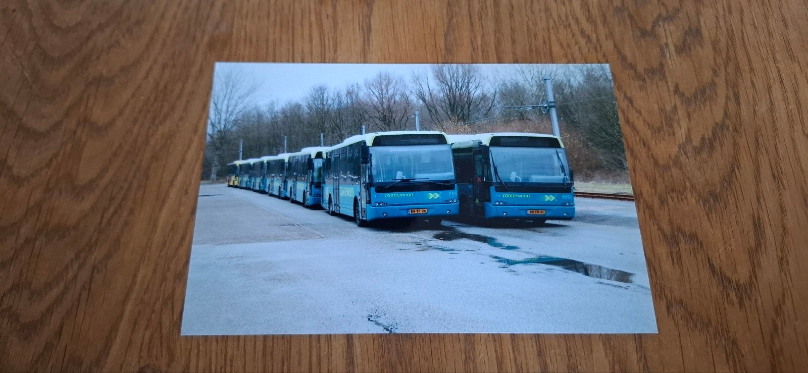 Bus foto Connexxion 8612 -, Verzamelen, Spoorwegen en Tramwegen, Ophalen of Verzenden, Zo goed als nieuw, Bus of Metro, Overige typen