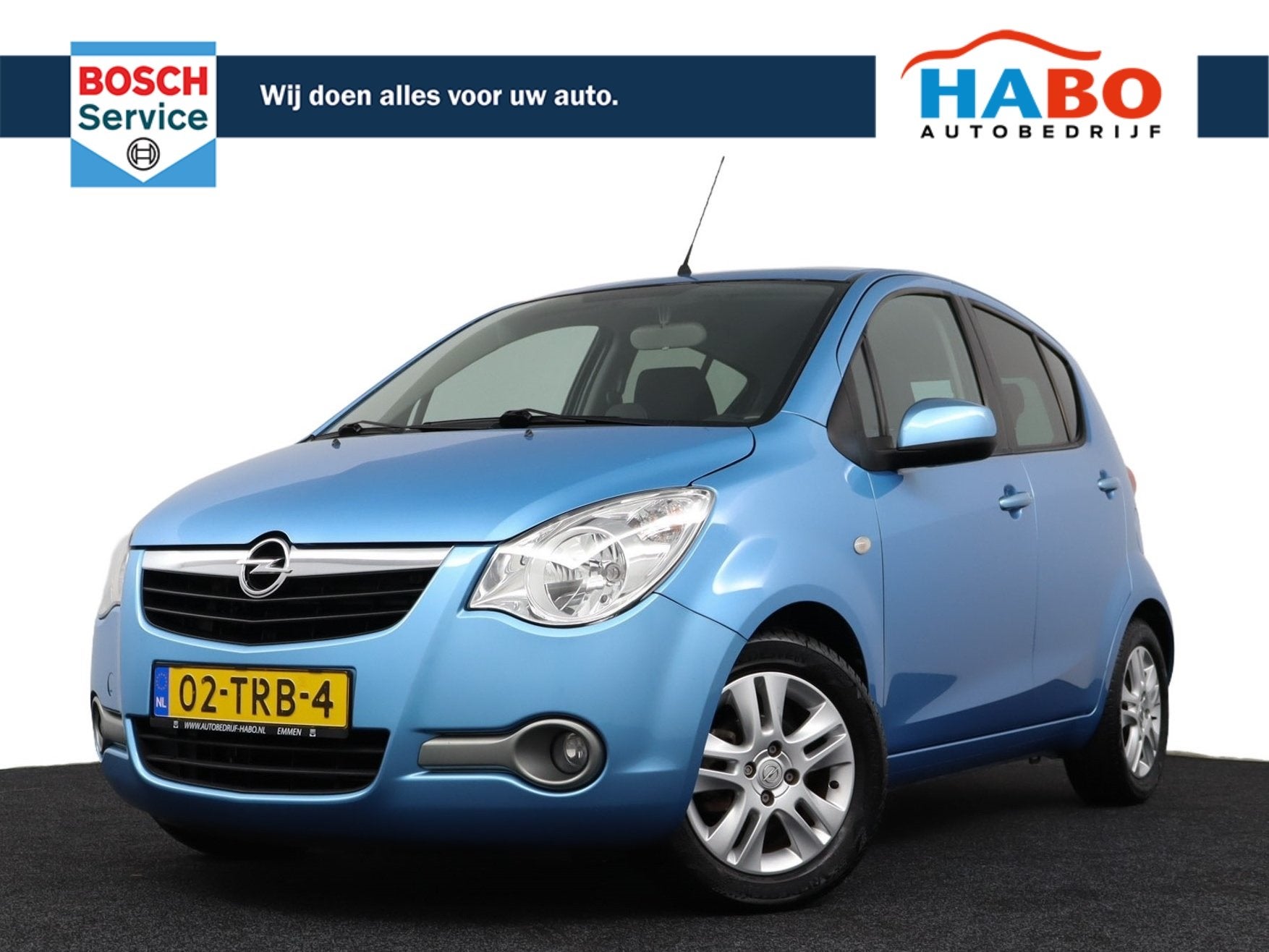 Opel Agila 1.0 12V EDITION AC/BLUETOOTH/CV+AB/ELEK.RAMEN/LMV, Auto's, Opel, 21 km/l, Euro 5, Stof, Gebruikt