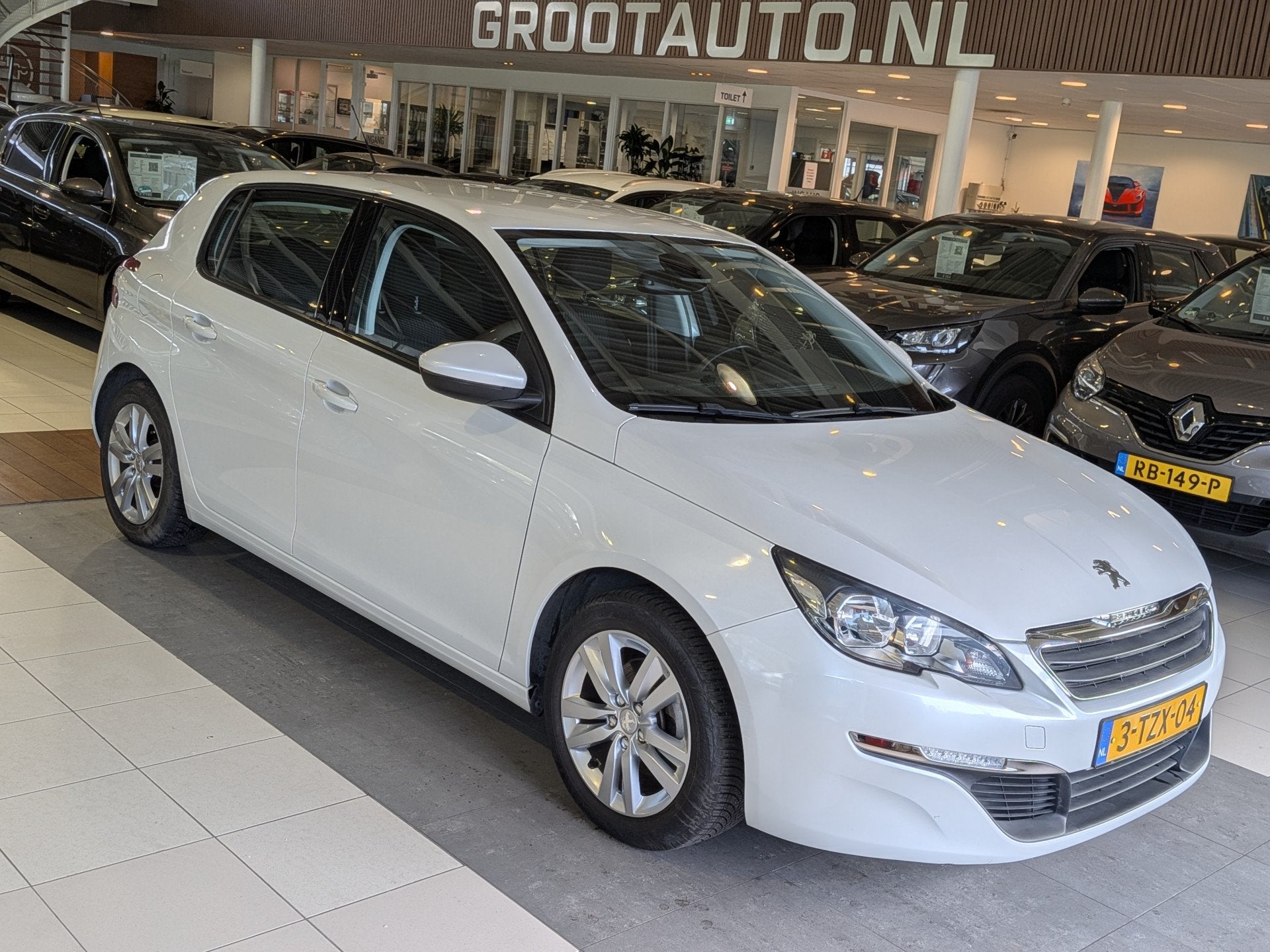 Peugeot 308 1.6 THP Active Airco, Cruise Control, Stuurbekra, Voorwielaandrijving, Euro 5, Stof, Gebruikt