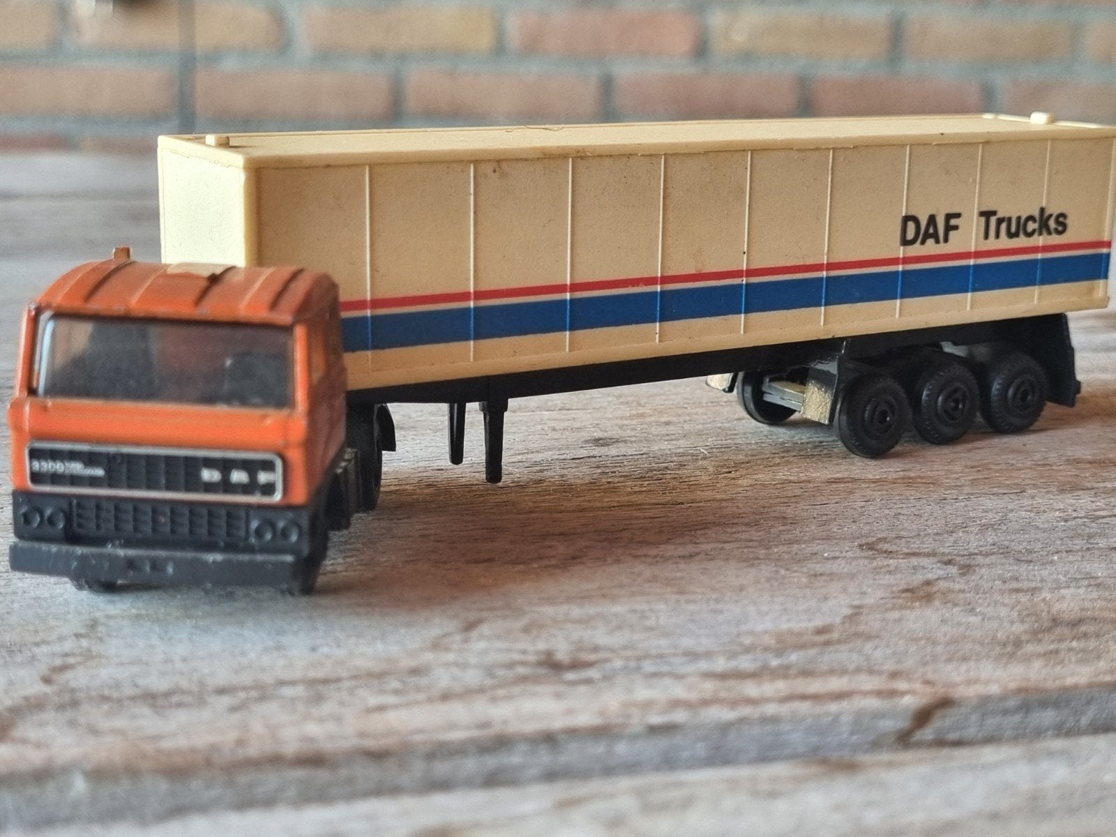 DAF Trucks 3300 Turbo Intercooling vrachtwagen met oplegger, Ophalen of Verzenden