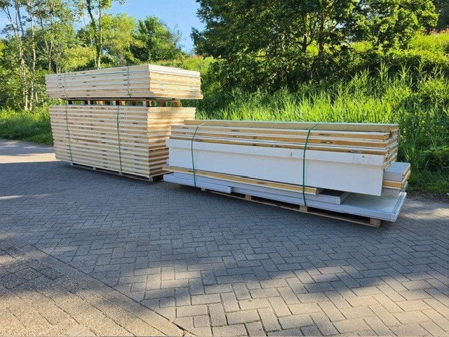 Gebruikte PIR Sandwichpanelen Koelcelpanelen, Dakisolatie, 4 tot 8 cm, Gebruikt, Bruglaan 4