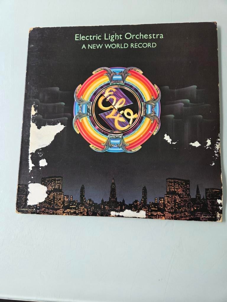 Electric Light Orchestra - A New World Record (LP), Ophalen of Verzenden, 1970 - 1979, Gebruikt, 12 inch
