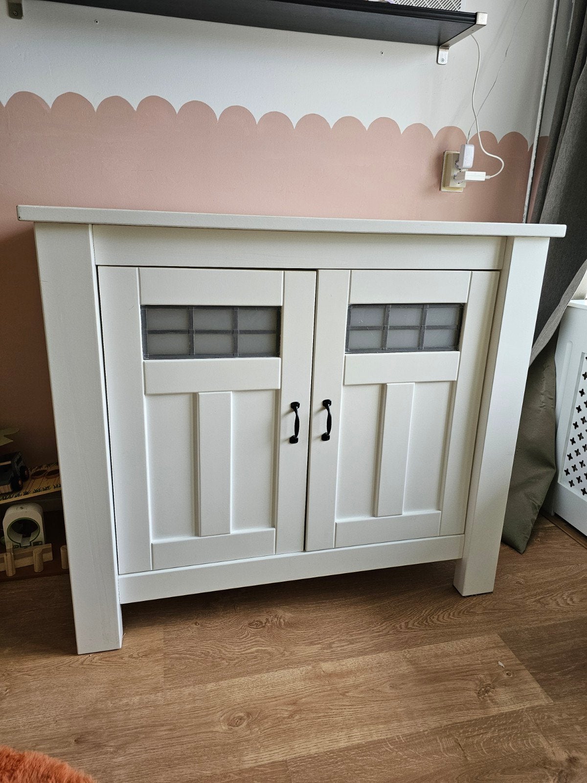 Commode glas-in-lood effect, Ophalen, Gebruikt, Overige typen
