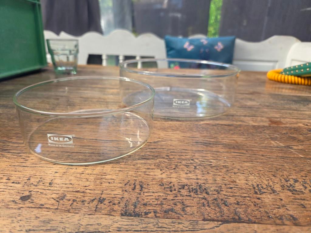 Vintage ikea schaal Kristallisatieschaal / Glazen schaal, Verzamelen, Retro, Ophalen, Huis en Inrichting