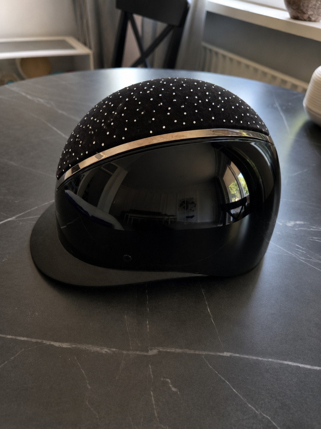 Charles Owen Cap - maat L, Dieren en Toebehoren, Paardrijkleding, Gebruikt, L, Dressuur, Overige merken